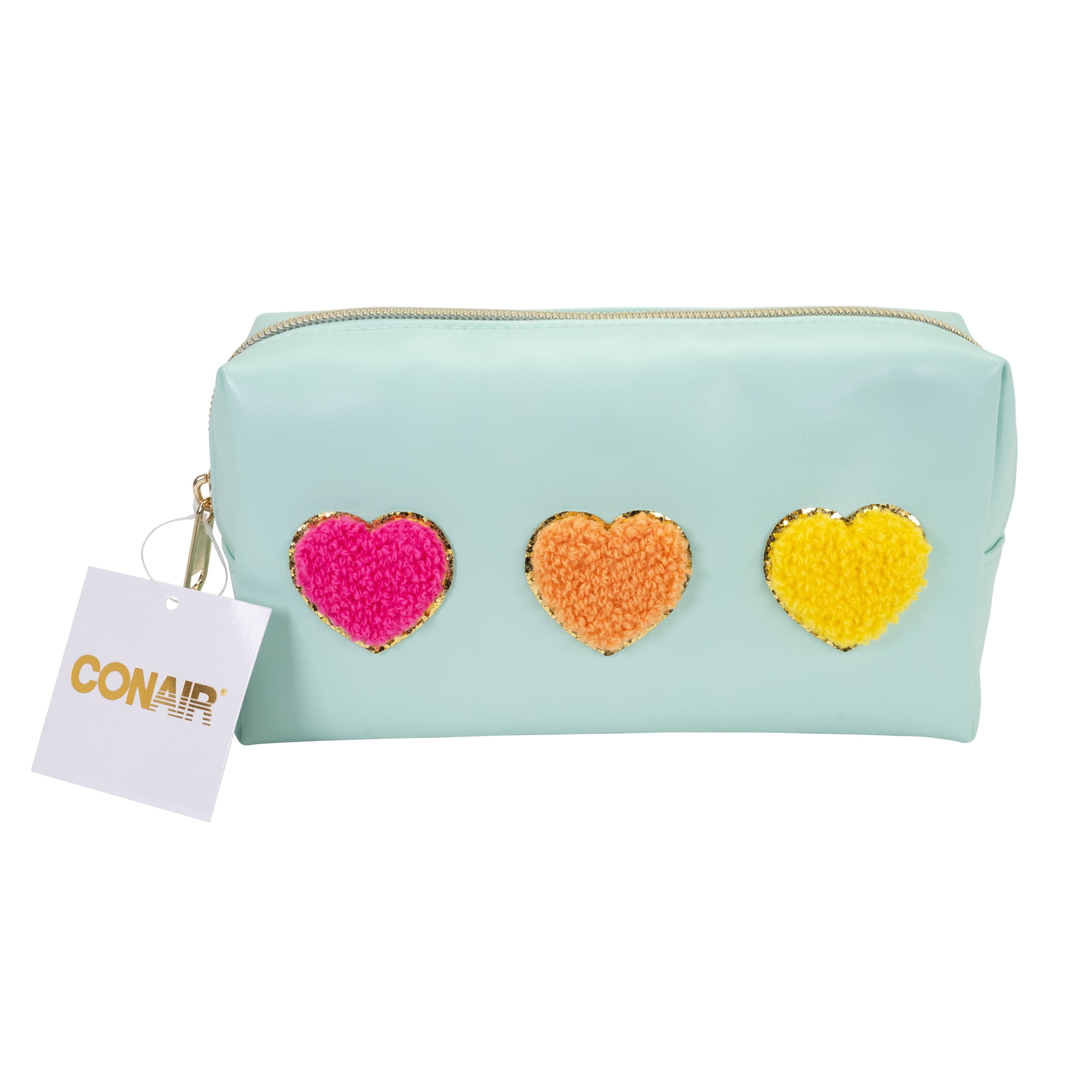 Conair Organizer Mint PVC Green Cosmetic Bag