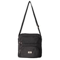 thumbnail image 1 of ORGANIZZI Large Crossbody Bag RFID Blocking Shoulder Bag Organizer Womens Purse - Black, 1 of 2
