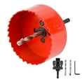 thumbnail image 1 of ORGRY 50mm/1.97" BI-Metal HSS Hole Saws Bit Tooth Cutting for Cornhole Board Plywood Metal Plastic Fiberboard, 1 of 7