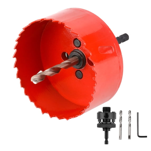 ORGRY 75mm/2.95" BI-Metal HSS Hole Saws Bit Tooth Cutting for Cornhole Board Plywood Metal Plastic Fiberboard