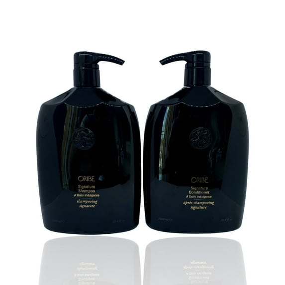 Oribe Signature Shampoo & Conditioner 33.8 Oz Set