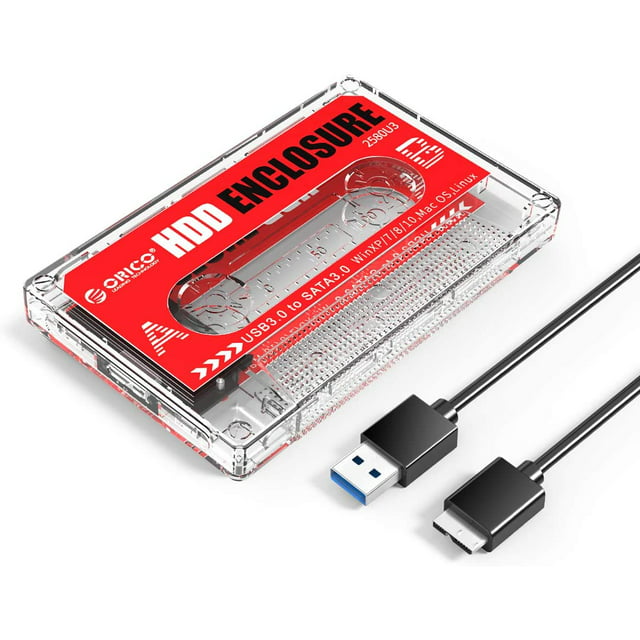 ORICO 2.5 External Drive Enclosure USB3.0 to SATA Hard Disk Case with UASP Max 4TB