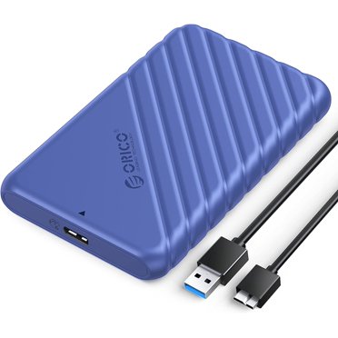 ORICO 2.5 inch External Hard Drive Enclosure Max 6TB 5Gbps SATA to USB 3.0 SSD/HDD Enclosure Case for Xbox(No Drive)