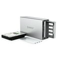 thumbnail image 1 of ORICO 2 Bay External Hard Drive Enclosure Max 32TB Aluminum 5Gbps USB3.0 HDD Docking Station Enclosure for 2.5''/3.5'' HDD SSD, 1 of 6