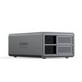 thumbnail image 1 of ORICO 2 Bay Hard Drive Enclosure for 3.5" SATA HDD SSD USB3.0 5Gbps DAS PRO with RAID 12V/4A Power Hard Drive Docking Station Build-in Cooling Fan for Business User Aluminum (9828RU3), 1 of 9