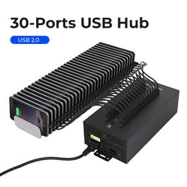 onn. AC Powered USB 3.0 Hub with 4 USB Ports 