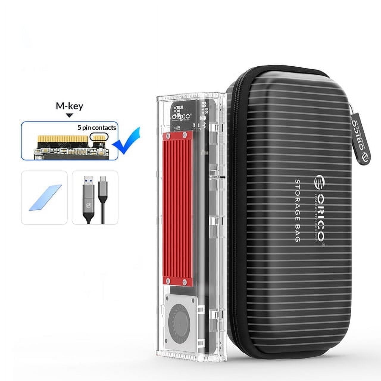 ORICO 40Gbps USB4 M.2 NVMe SSD Enclosure built-in with Fan
