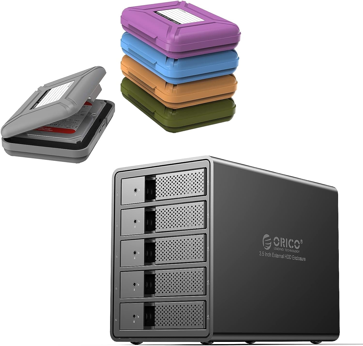 ORICO Bay External Hard Drive Enclosure with RAID Pakistan Ubuy