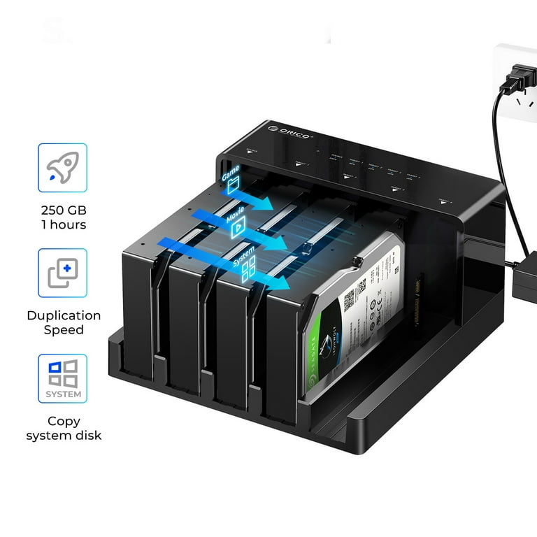 ORICO 5 Bay SSD/HDD Docking Station, USB 3.0 to SATA
