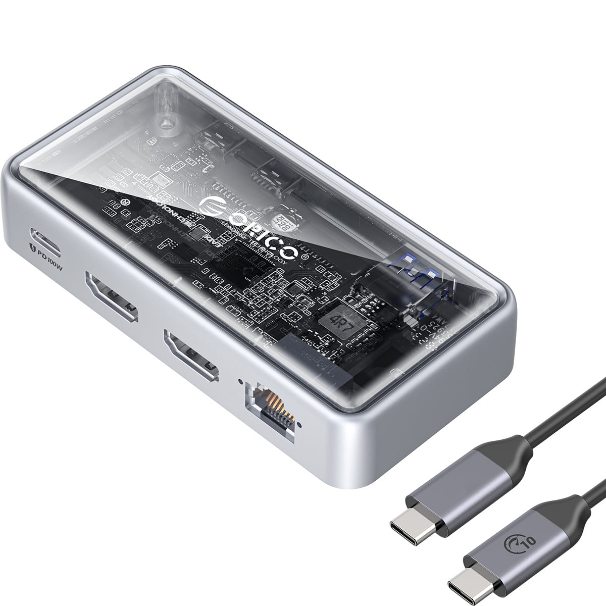 Docking Station Verbatim USB-C Pro 15 In 1 - Hub Per Laptop Con HDMI 4K/8K, PD 80W, Ethernet - Foto 11