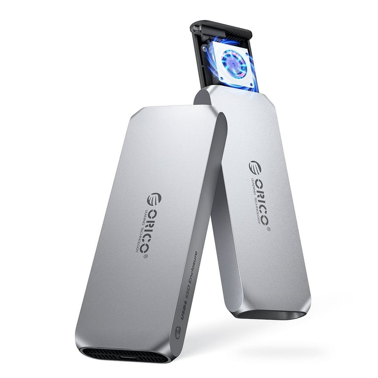 ORICO 8TB NVMe SSD Enclosure 40Gbps with Cooling Fan External