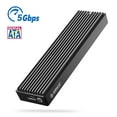 thumbnail image 1 of ORICO External SATA M.2 Enclosure M.2 SATA SSD Enclosure for B+M/B Key,Up to 4TB, 1 of 7