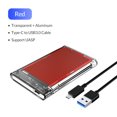 ORICO HDD Case SATA to USB3.0 USB3.1 Gen1 Transparent Hard Drive