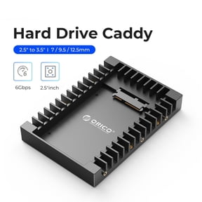 ORICO Internal 2.5 to 3.5 Hard Drive Adapter Bracket 2.5 inch SSD Solid State Drive Bracket with SATA III Interface for 7 / 9.5 / 12.5mm HDD / SSD