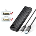 thumbnail image 1 of ORICO M.2 SATA SSD Enclosure 5Gbps 4TB External Hard Drive Enclosure, 1 of 6