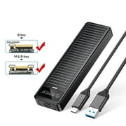 ORICO M.2 SATA SSD Enclosure 5Gbps 4TB External Hard Drive Enclosure
