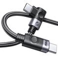 thumbnail image 1 of ORICO USB C to USB C Cable 240W, USB C Cable Fast Charging, Type C to Type C Cable 48V 5A, Braided Nylon Type C Cable Cord with Storage Belt,Compatible with MacBook Pro, iPad Pro,Samsung,Pixel ect, 1 of 15