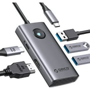 ORICO USB-C Multiport Hub Adapter with HDMI 4K@30Hz, 60W PD Fast Charging