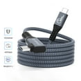 thumbnail image 1 of ORICO USB C to USB C Cable 6.56ft 40Gbps USB Cable 100W 5A USB4 USB C Cable Fast Charging Cable Cord Support 8K@60Hz, 1 of 13