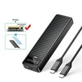 thumbnail image 1 of ORICO m.2 NVMe SSD Enclosure 10Gbps USB3.2 Gen2 4Tb m.2 SSD Enclosure Hard Drive Enclosure Case for NVMe Tool-free Support UASP, 1 of 6