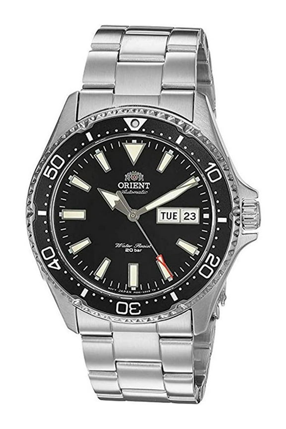 RA-AA0001B,Men's Sport,Mechanical Movement,Stainless Steel,Sapphire Crystal,Day,Date,Screw Crown,200m WR