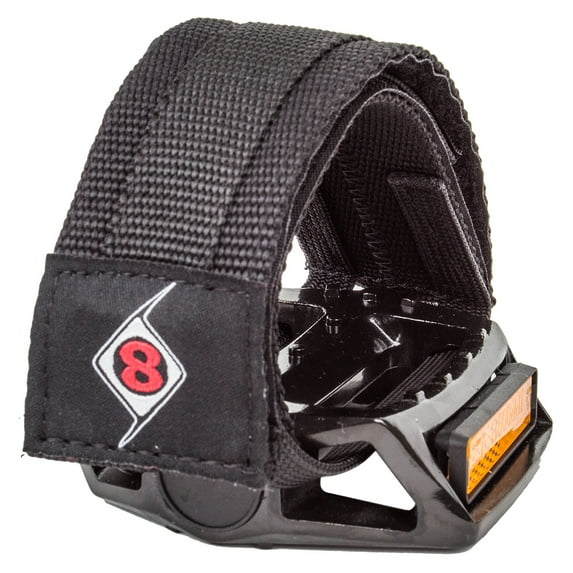 ORIGIN8 Pro-Grip II Straps Black for Bicycle Pedals