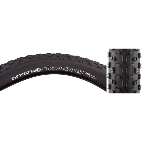 ORIGIN8 Tsunami TIRE OR8 TSUNAMI 20x4.0 WIRE BK/BK