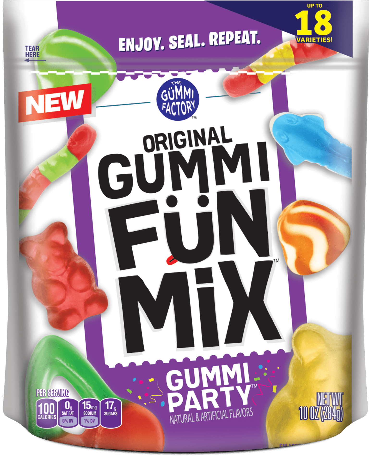 FUN MiX Gummi Party, 10 oz bag - Walmart.com