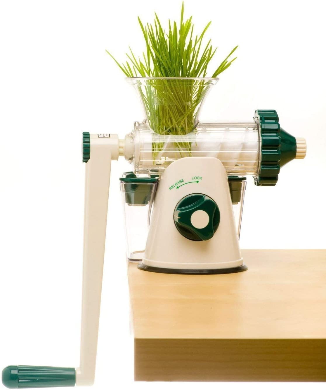 ORIGINAL Healthy Juicer Wheatgrass Leafy Green Manual Juicer