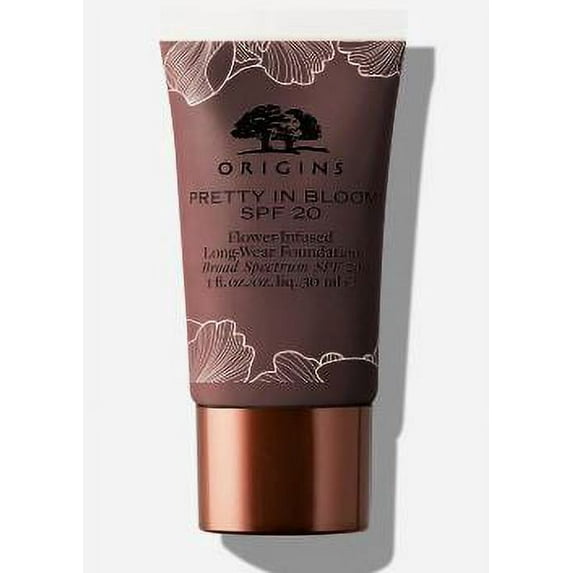 Origins Pretty In Bloom Flower-Infused Long-Wear Foundation SPF 20, 1-oz. 740 VERY DEEP COOL