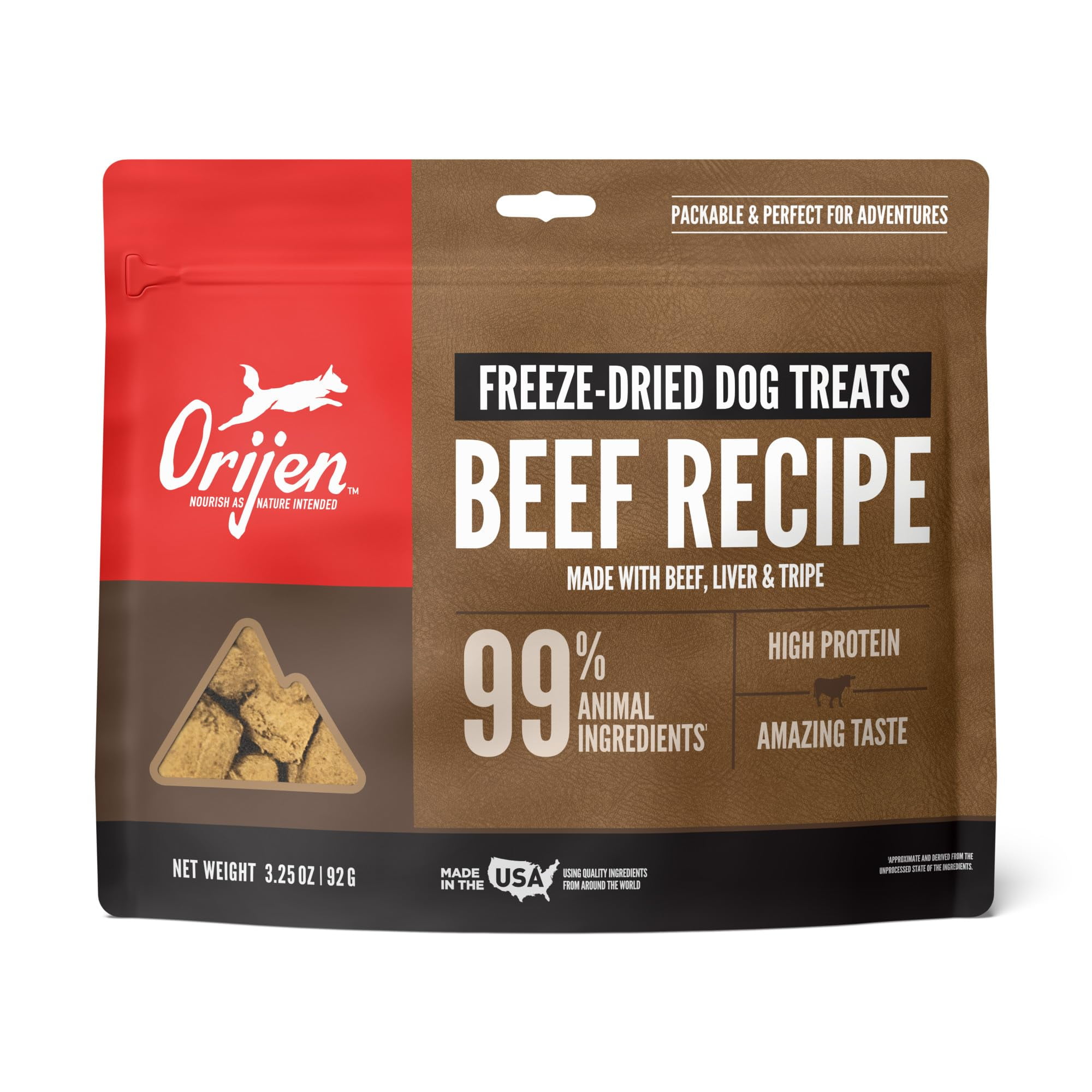 ORIJEN® Freeze Dried Dog OIF8 Treats, Grain Free, High Protein, Raw