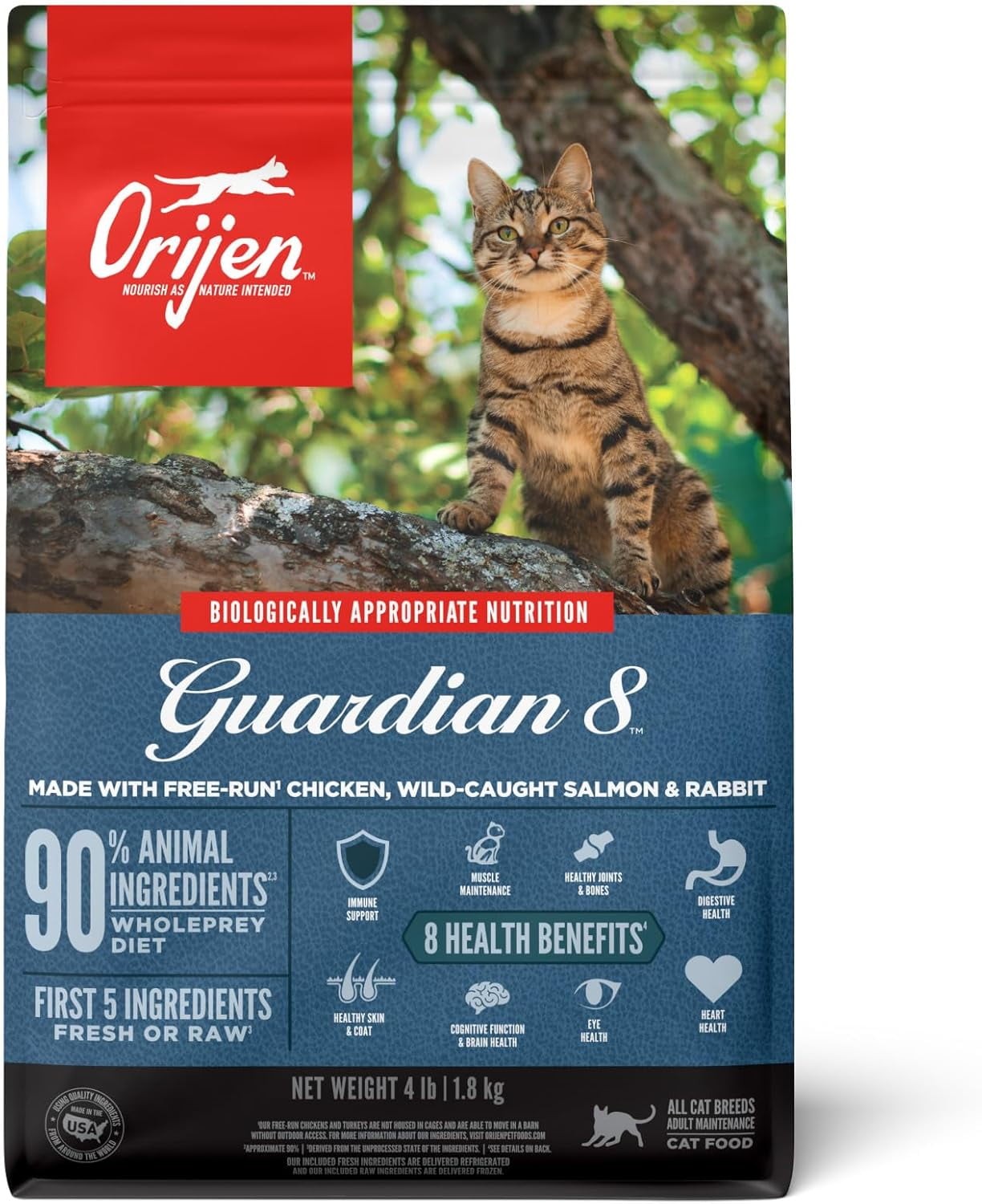 Orijen Pienso Guardian 8 para Gatos de Pollo - España