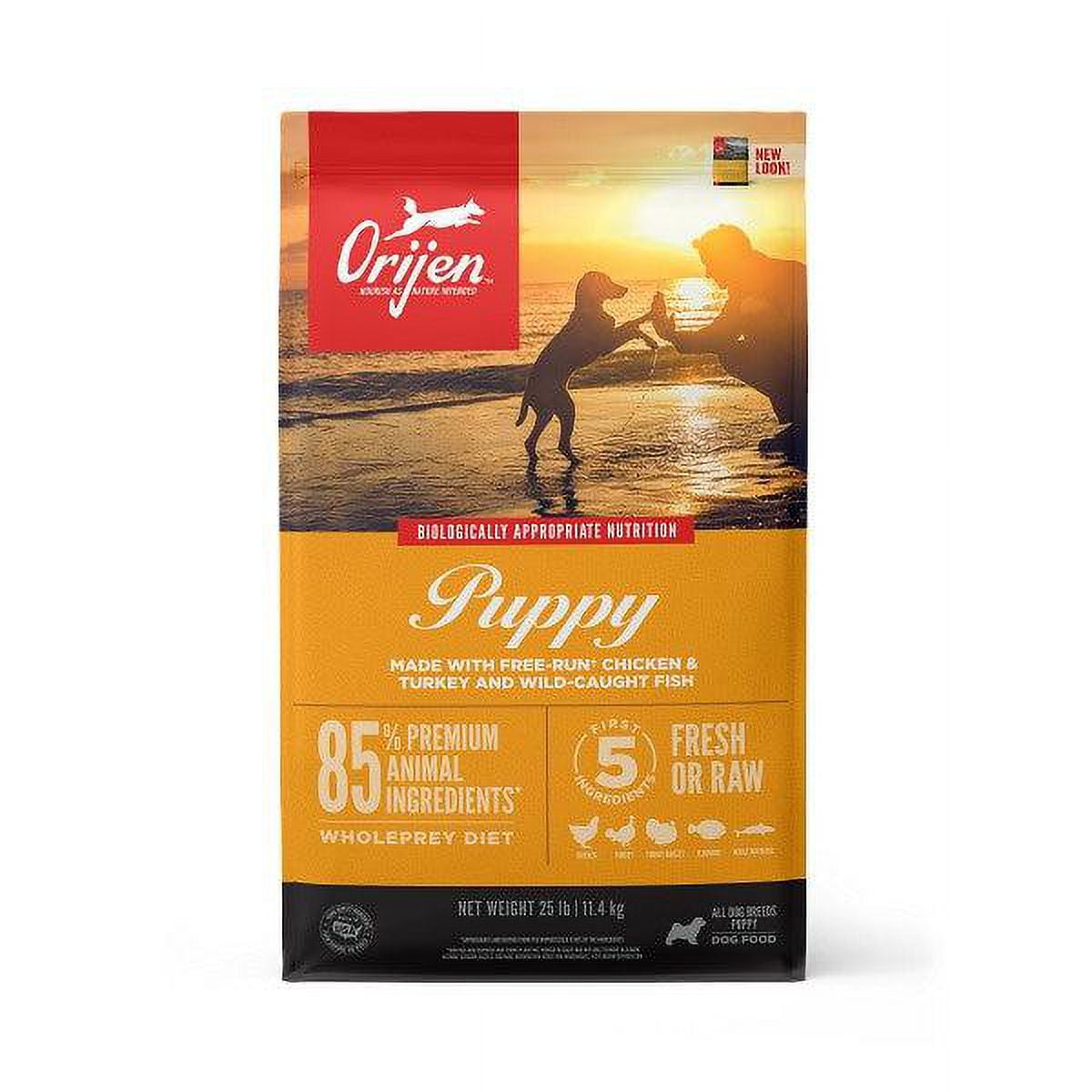 ORIJEN Puppy Dry Dog Food 25 lb