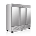 thumbnail image 1 of Ndrfhaj 49 Cu.ft 2 - Door Beverage Refrigerators, Stainless Steel, 1 of 12
