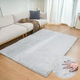 Free Shipping! ORINOVA Faux Fuzzy Machine Washable Fur Area Rugs For