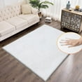 thumbnail image 1 of ORINOVA White Faux Fur Rug 5x8 Rugs For Living Room Shag Washable Area Rug Fuzzy Rugs For Bedroom Girl Room Decor Rectangle Rug, 1 of 9