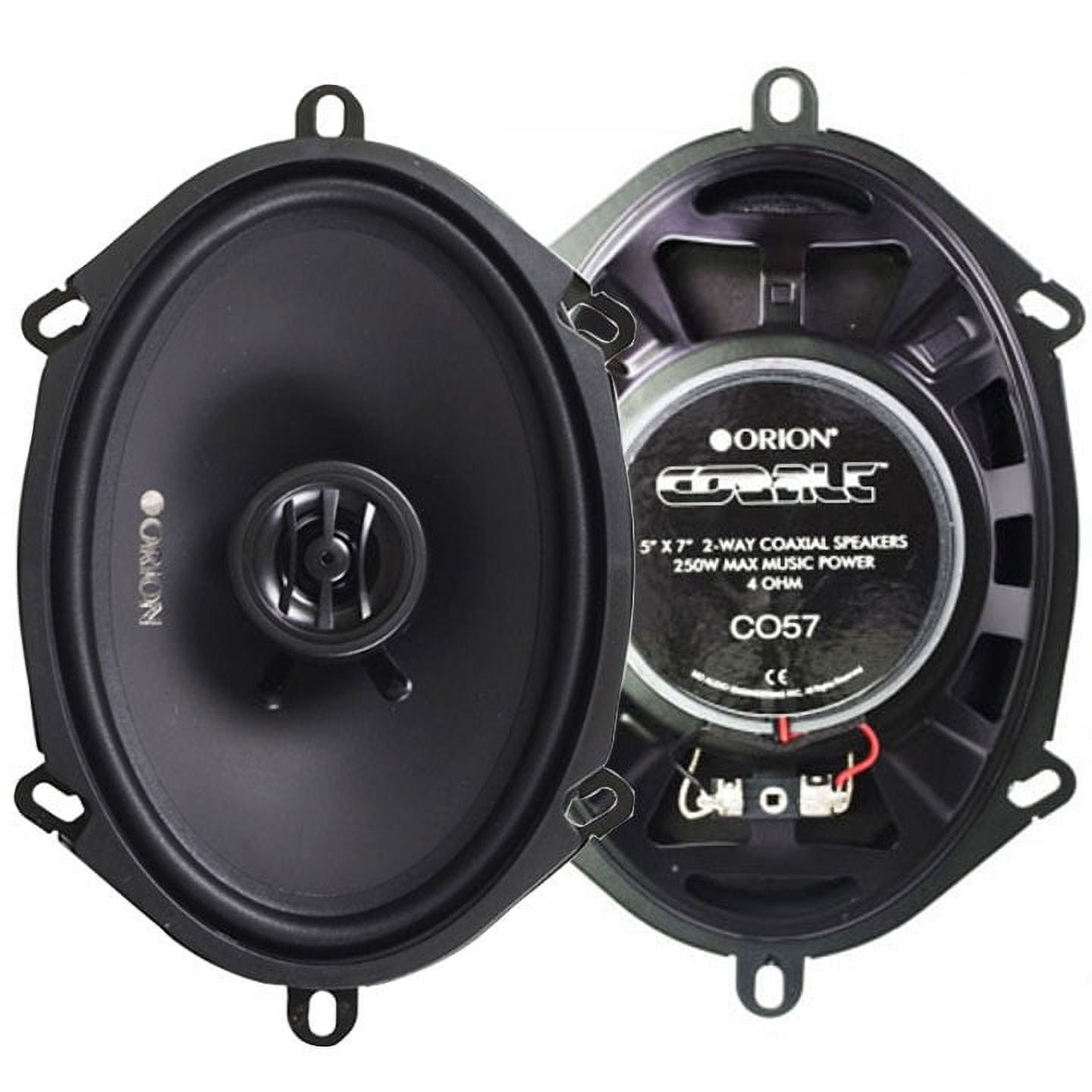 Orion CO57 5x7 2-Way Cobalt Coaxial Car Speakers Algeria Ubuy