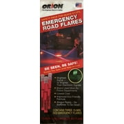 ORION 3153-63 Emergency Road Flames, Weather-Resistant Red (3 Pack)