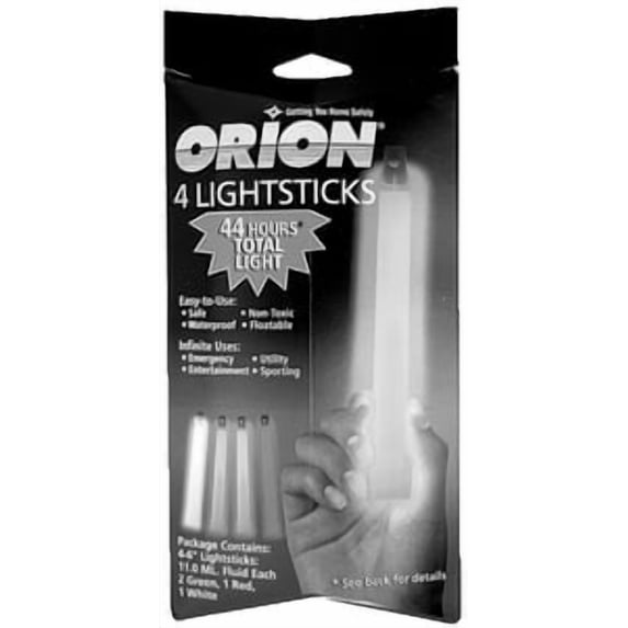 ORION 924 4-Pack Light Sticks2 Green 1 Red 1