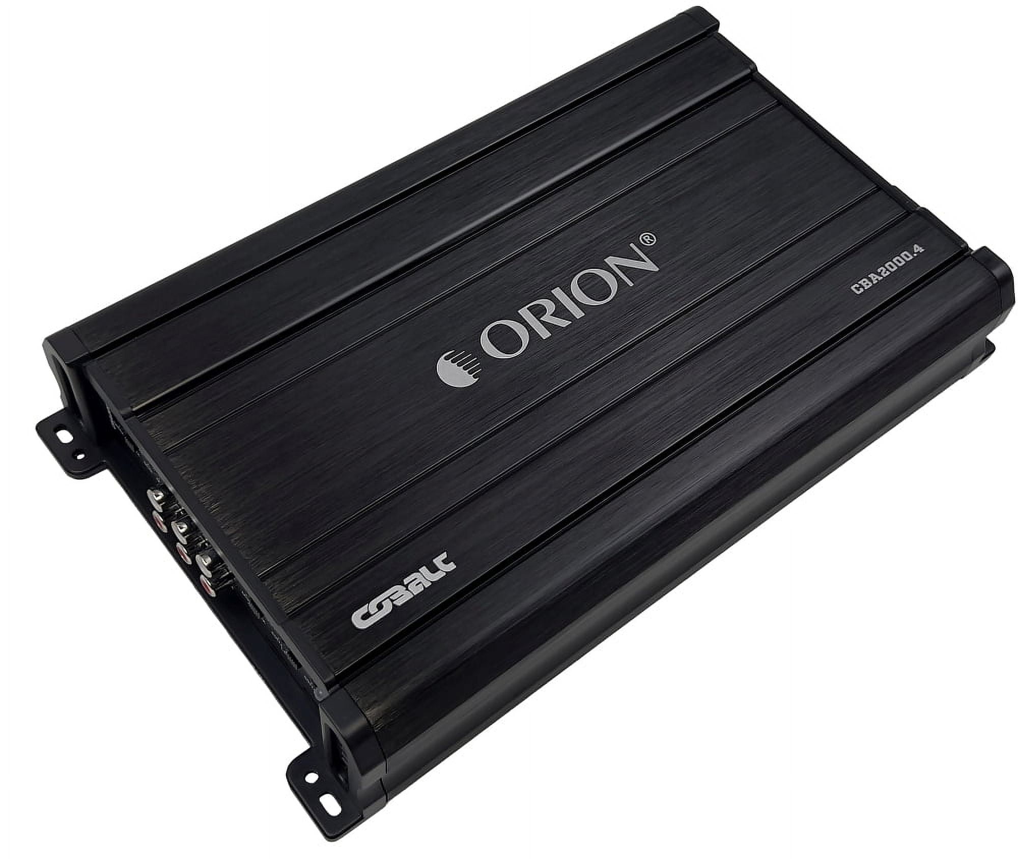 Orion Cobalt Class A/B 4-Channel Car Audio Amplifier, 2000W MAX, 4