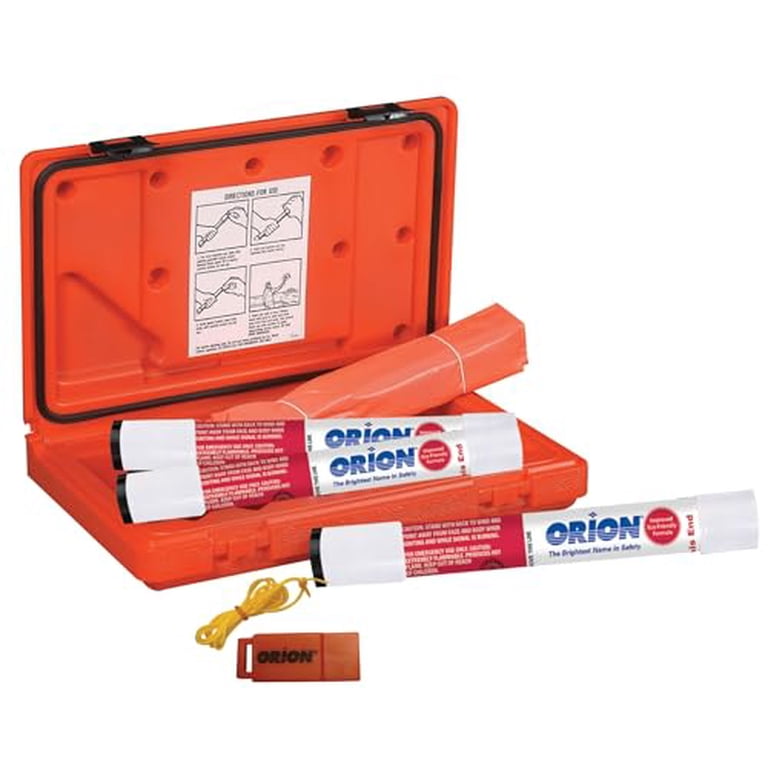 Orion 234 Handheld Marine Safety Flares Kit, Coast Guard Approved