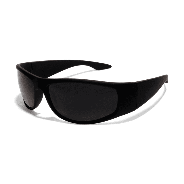 ORION Wrap Around UV400 Slim Super Dark Sunglasses