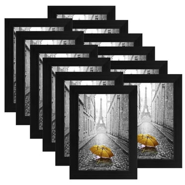 ORIVAN 4x6 Picture Frames Black for Wall Gallery Collage Photo Frames or Home Hanging 12 Pack