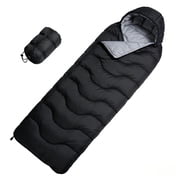 ORIVAN Cold Weather Sleeping Bag, Waterproof Lightweight Envelope Style for Camping & Hiking, Portable Compression Sack Included