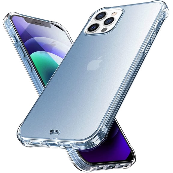 ORIbox Case Compatible w/ iPhone 13 Pro Max Case, Translucent Matte case w/ Soft Edges, Lightweight