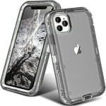 ORIbox Case Compatible with iPhone 12 and iPhone 12 Pro, Heavy Duty Shockproof Anti-Fall Clear case