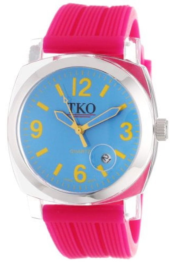 ORLOGI Women's TK558-NF Milano Junior Acrylic Case Blue Dial Watch