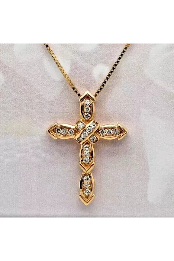 1.20 Ct Round Cut Moissanite Women's Circle Pendant 14k White Gold Finish