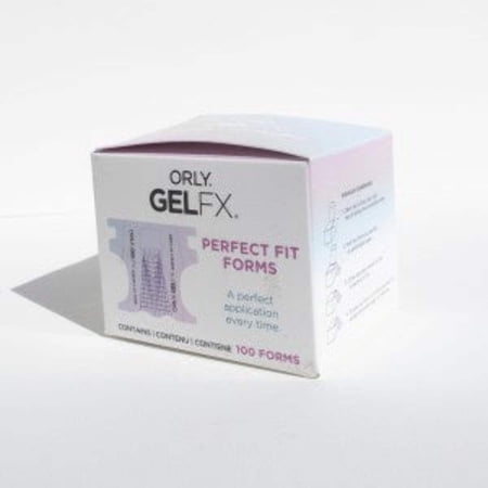ORLY Nail Gel GELFX Perfect Fit Forms - 100 pcs