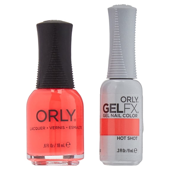 ORLY- Nail Lacquer Duo Kit- Hot Shot (Lacq + Gel)